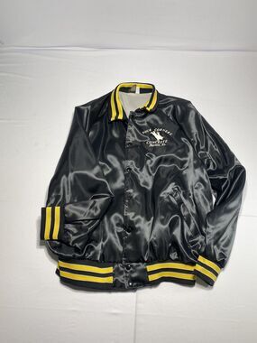Vintage Black Aristo Jac Bomber Jacket Four Corners Concrete Payson AZ 2XL